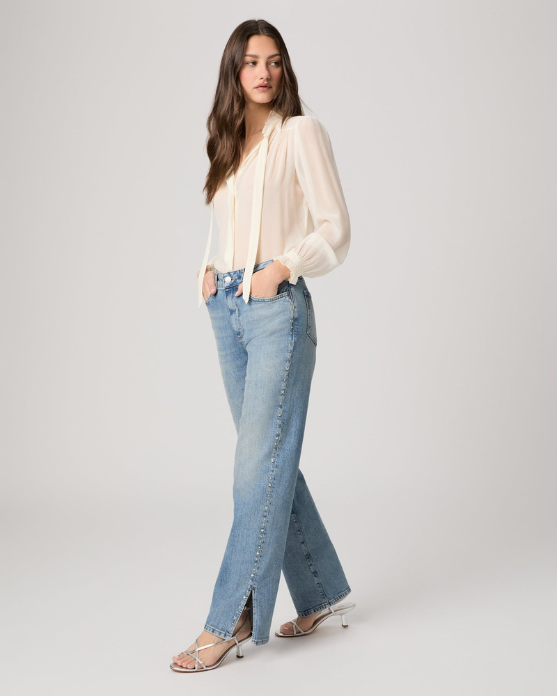 PAIGE Stevie 31" Straight Jean outlook