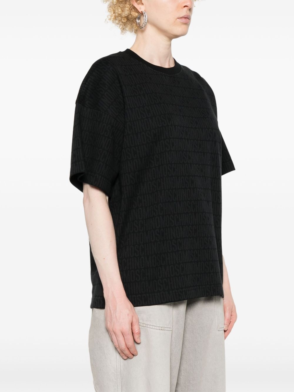 logo-print T-shirt - 3