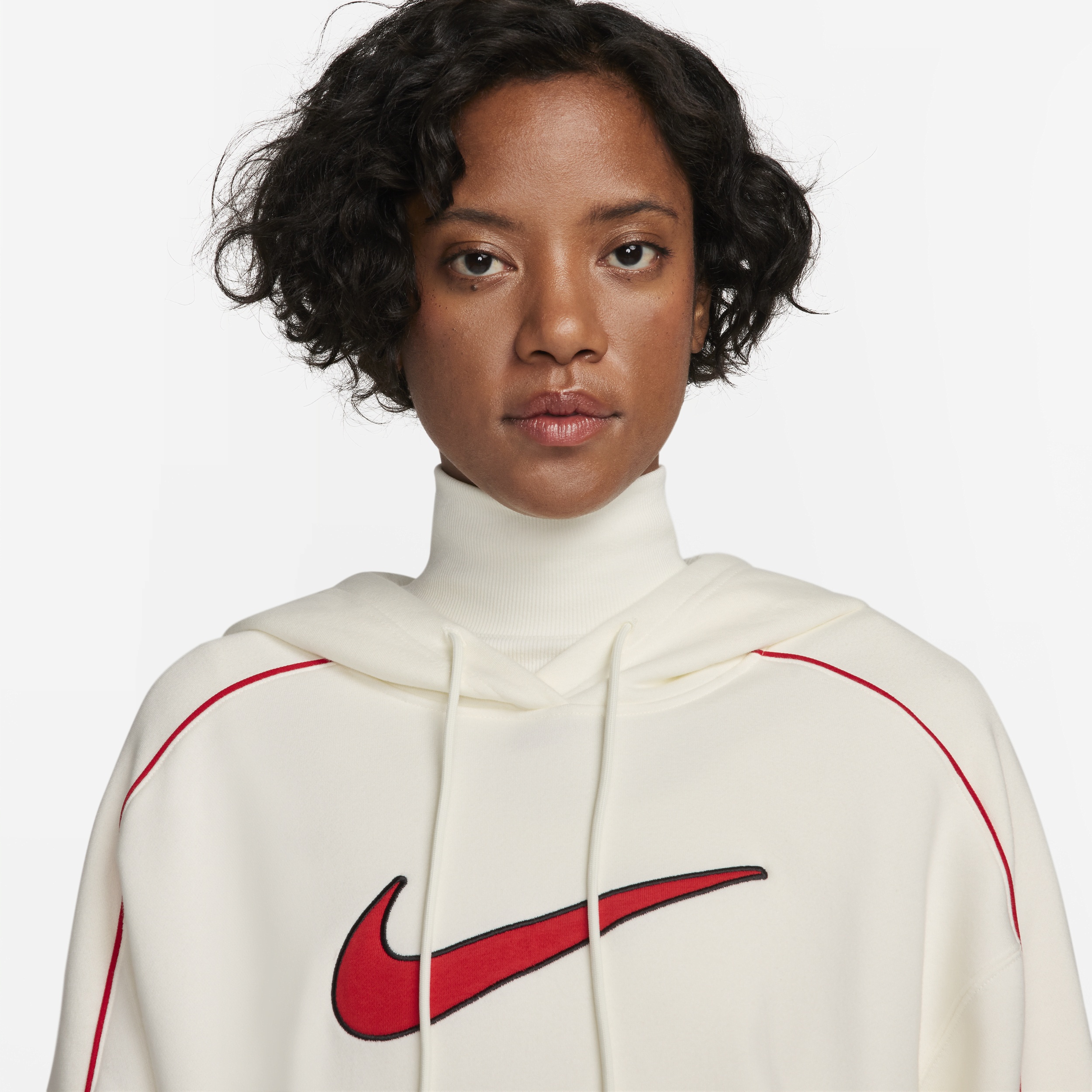 Women's Nike Sportswear Oversized Fleece Pullover Hoodie - 3