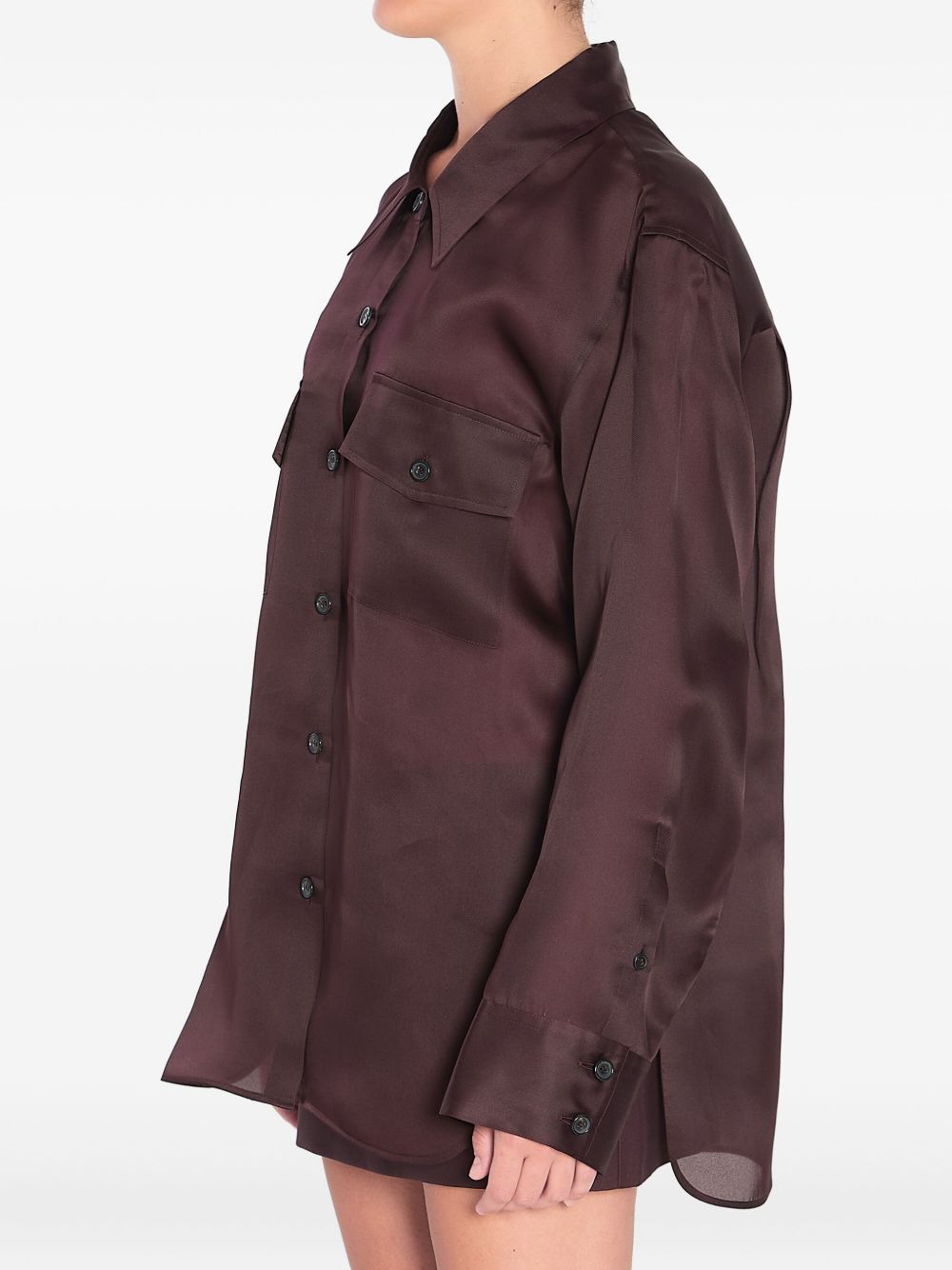 Matteo flap-pocket button-front shirt - 3