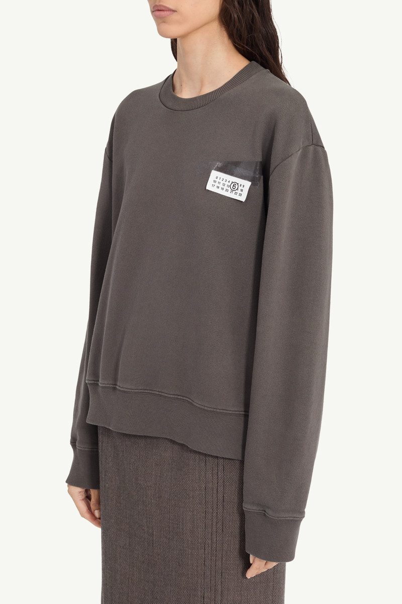 Taped label sweatshirt 4