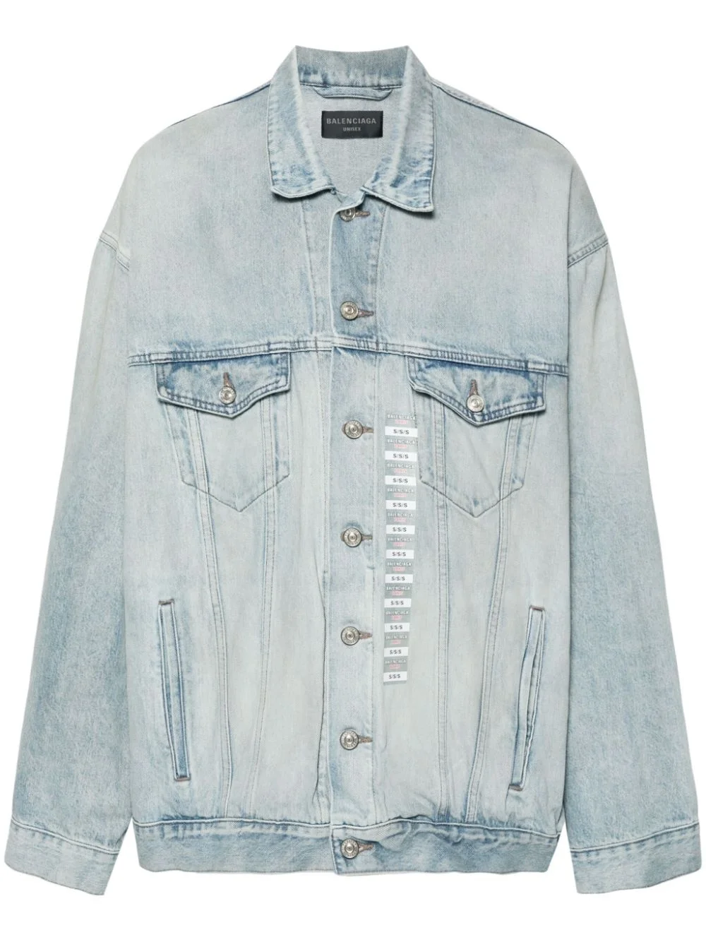 oversized denim jacket - 1