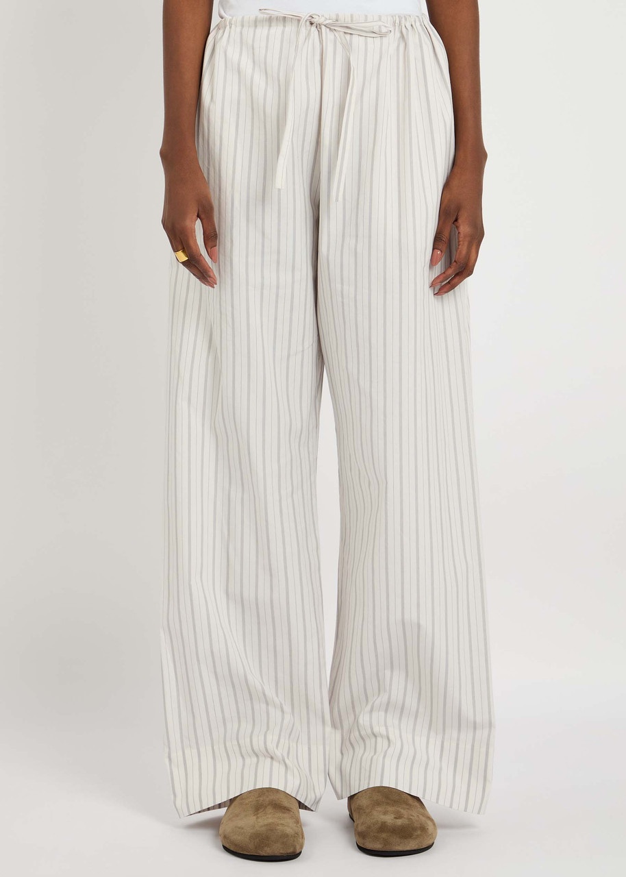 The Row Hypnosta Striped Cotton Trousers - 2
