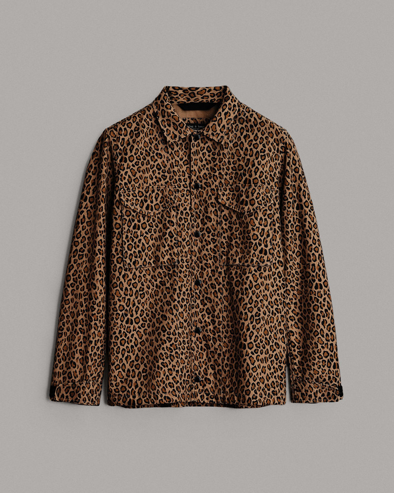 Leopard Flight Coaches Cotton Jacket
Classic Fit Jacket 1
