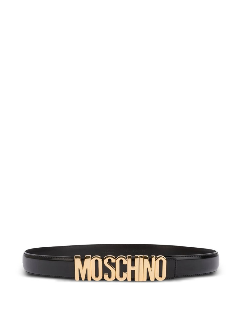 logo-detailed belt 1