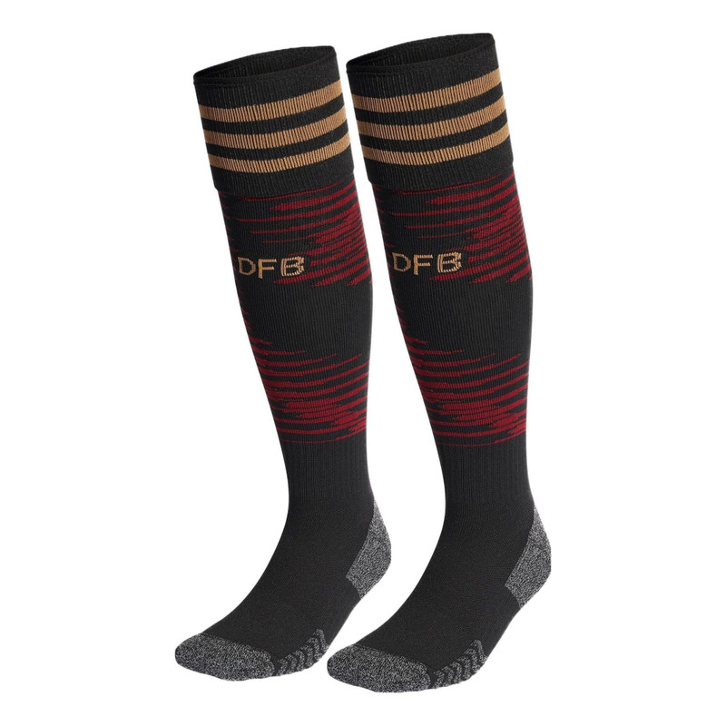 adidas Originals Germany 22 Away Socks 'Black' HF1703 1