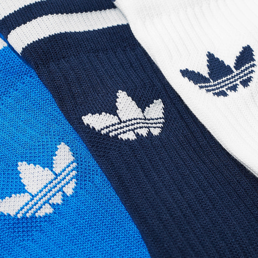 Adidas Solid Crew Socks - 3 Pack - 2