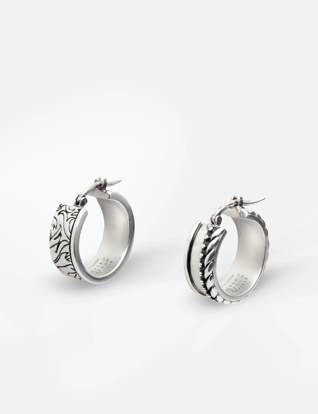 BURNISHED PALLADIUM EARRINGS - 1
