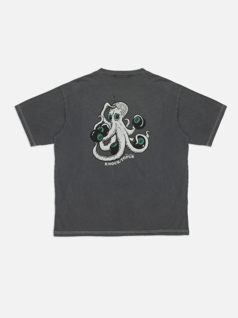 Nudie Jeans Koffe Knock-Topus T-Shirt outlook