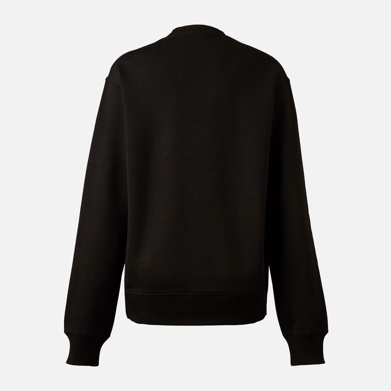 HOGAN Round Neck Sweatshirt Black outlook
