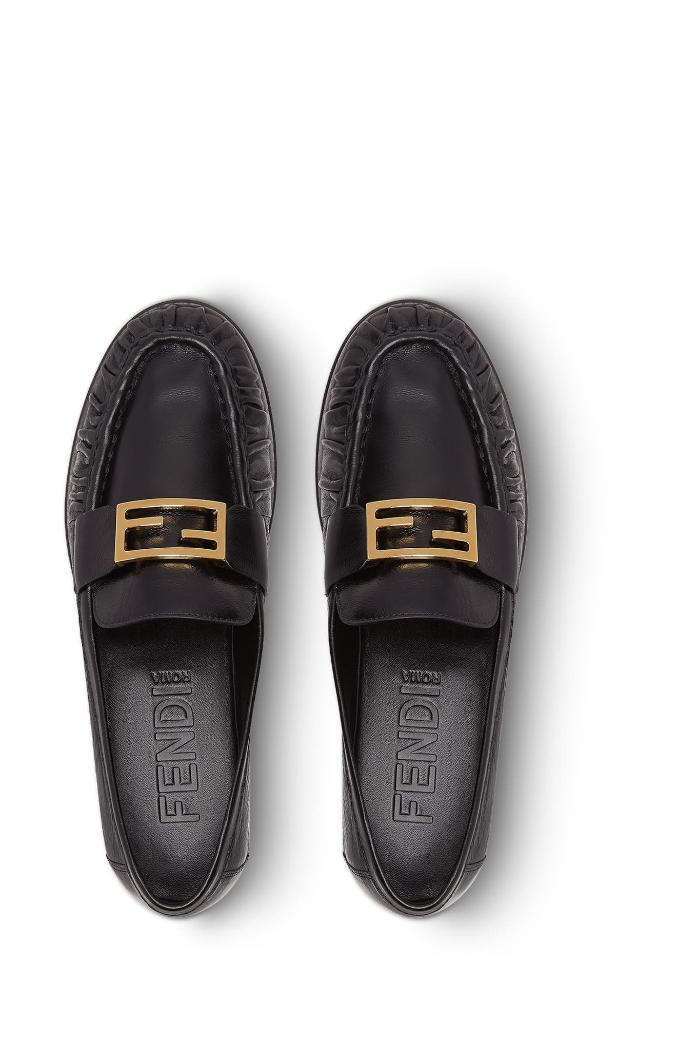 Fendi Baguette Loafer in Nero at Nordstrom - 3