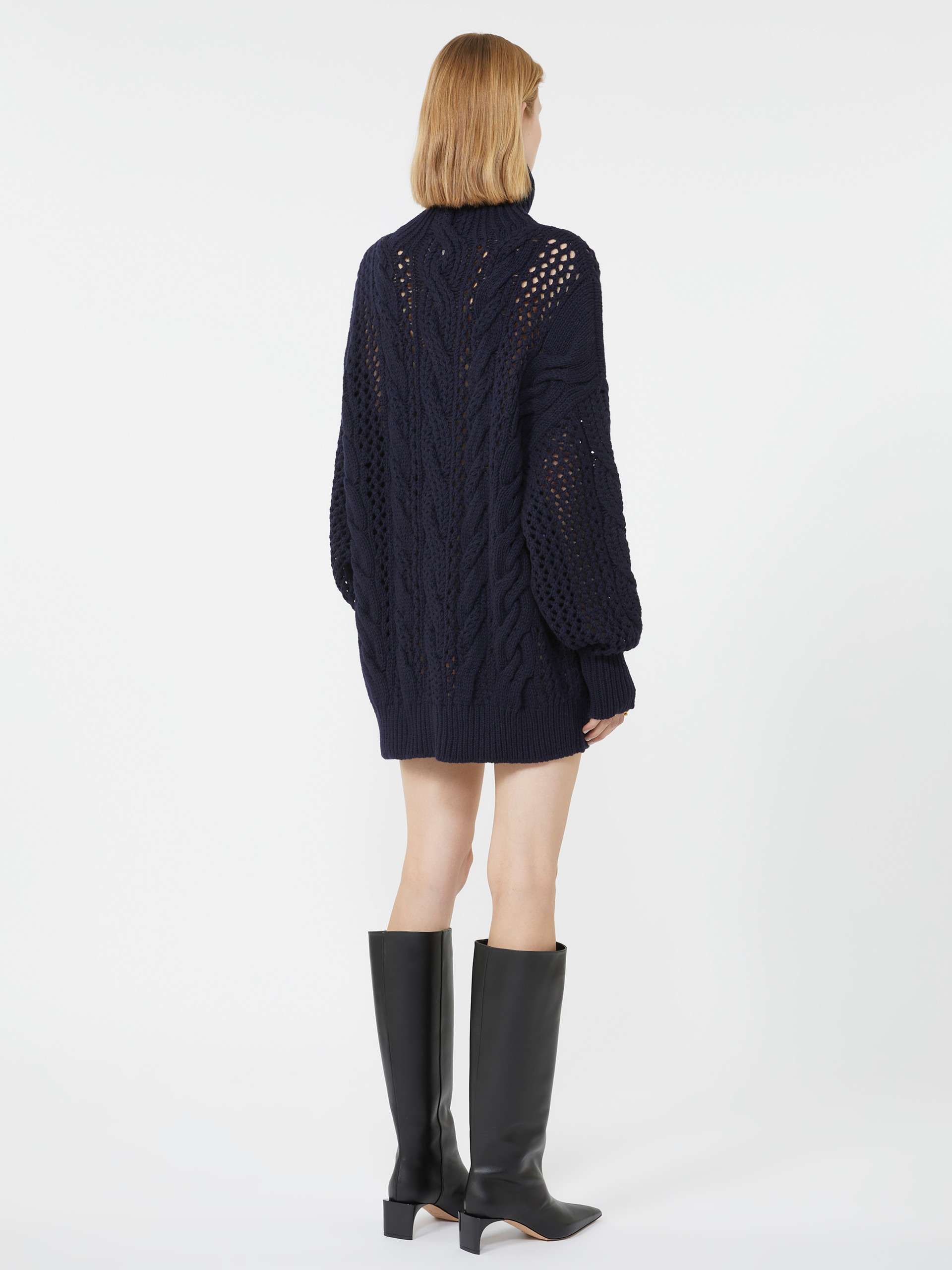 CALCO Oversized cable-knit sweater - 4