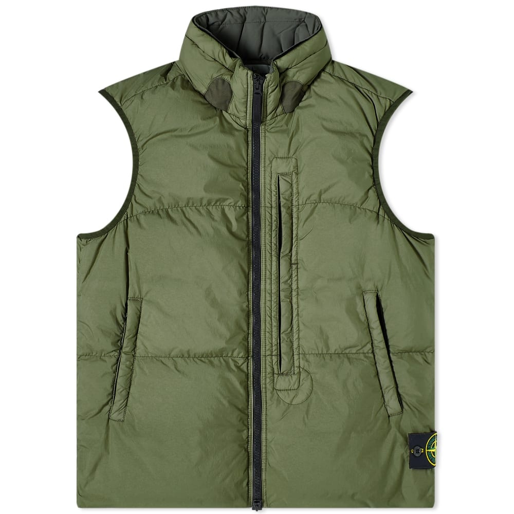 Stone Island Crinkle Reps Down Gilet - 1