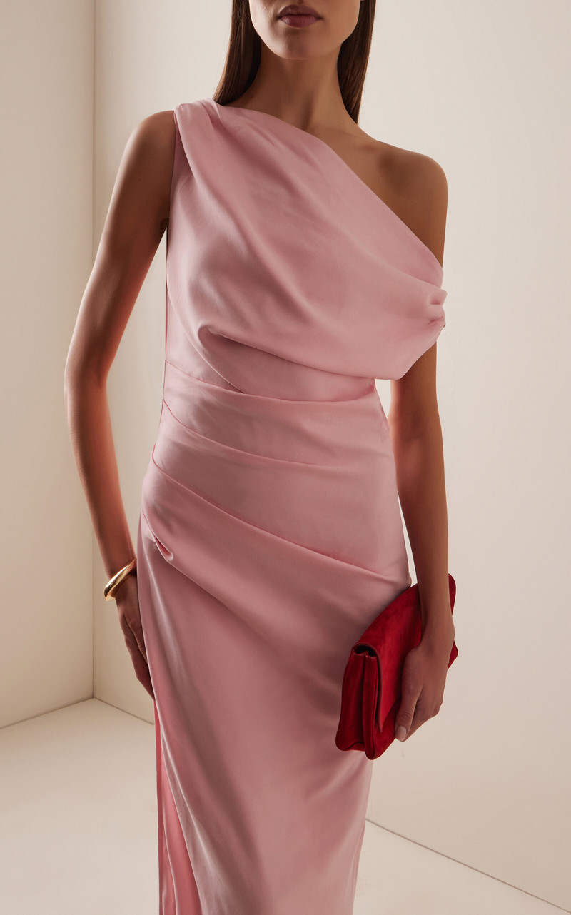 Athena Off-The-Shoulder Maxi Dress pink 3