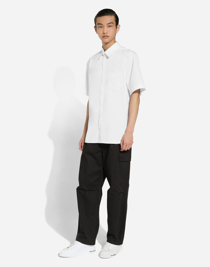 Cotton shirt with DG embroidery 5