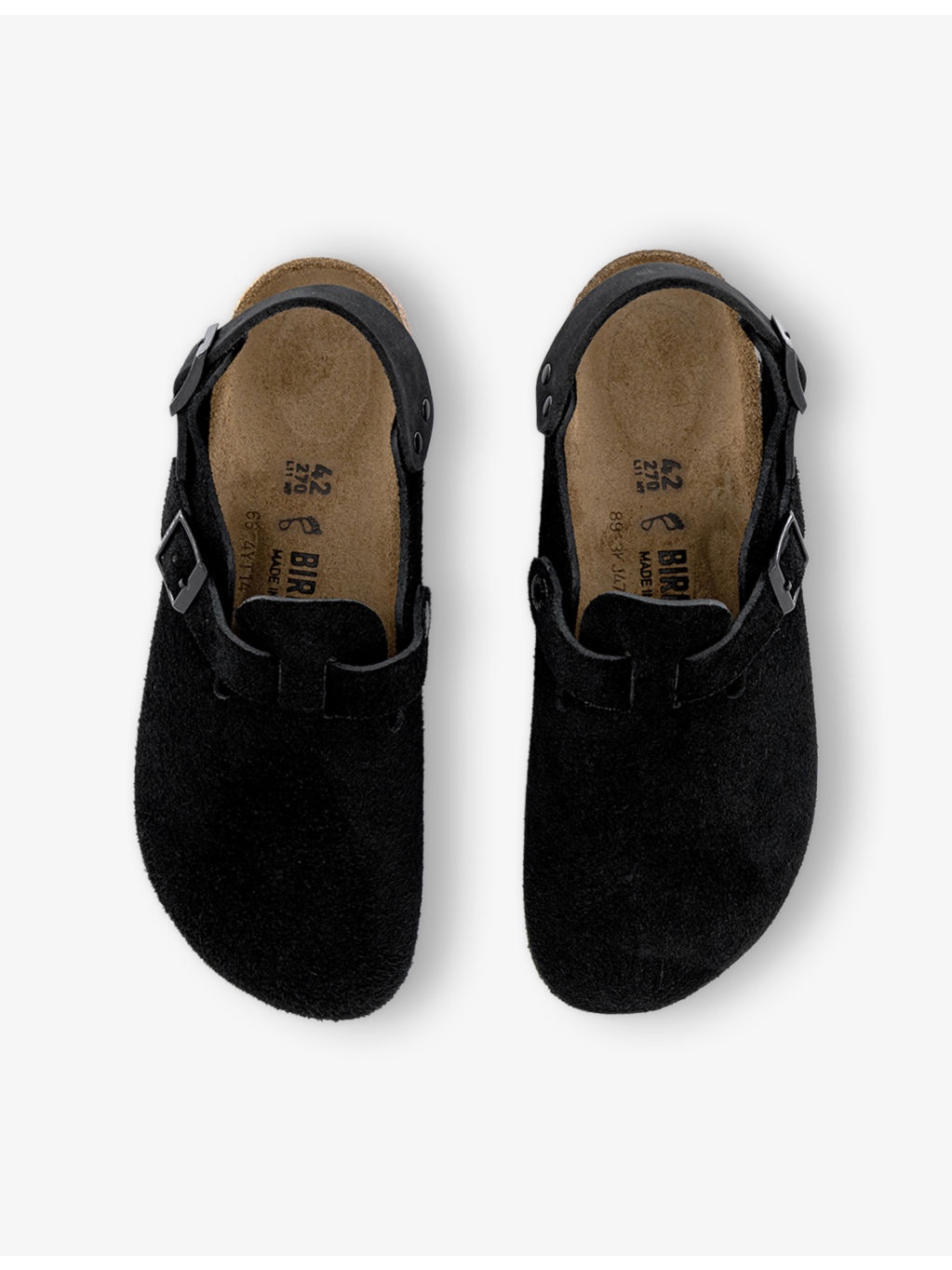 Tokio Sling-Back Suede Clogs - 2