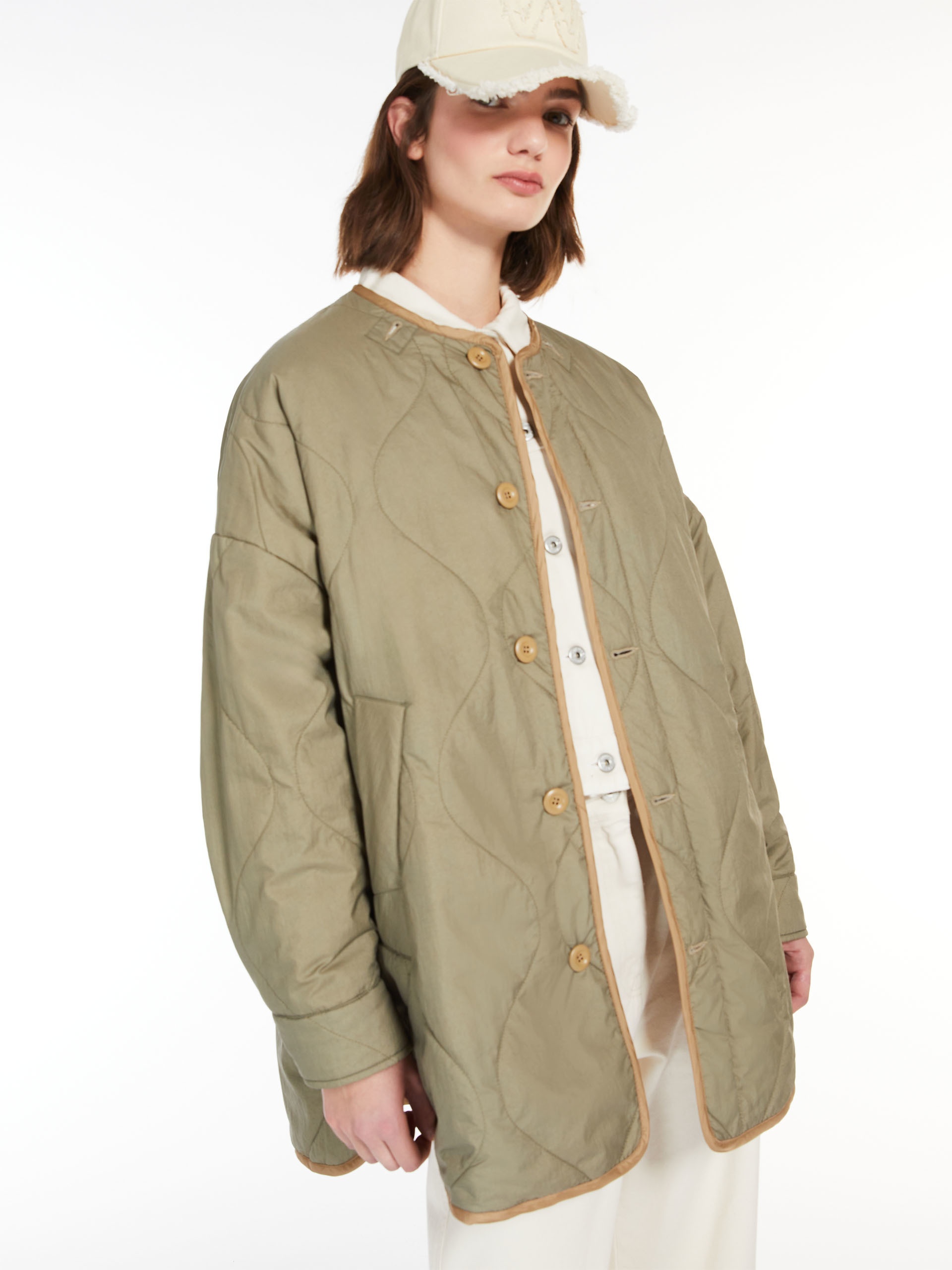 DRAVA Reversible water-repellent canvas down jacket - 5