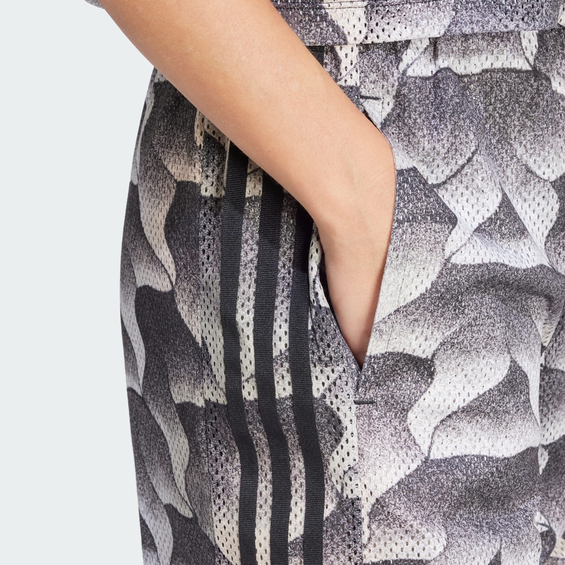 Tiro Print Mesh Summer Shorts - 6