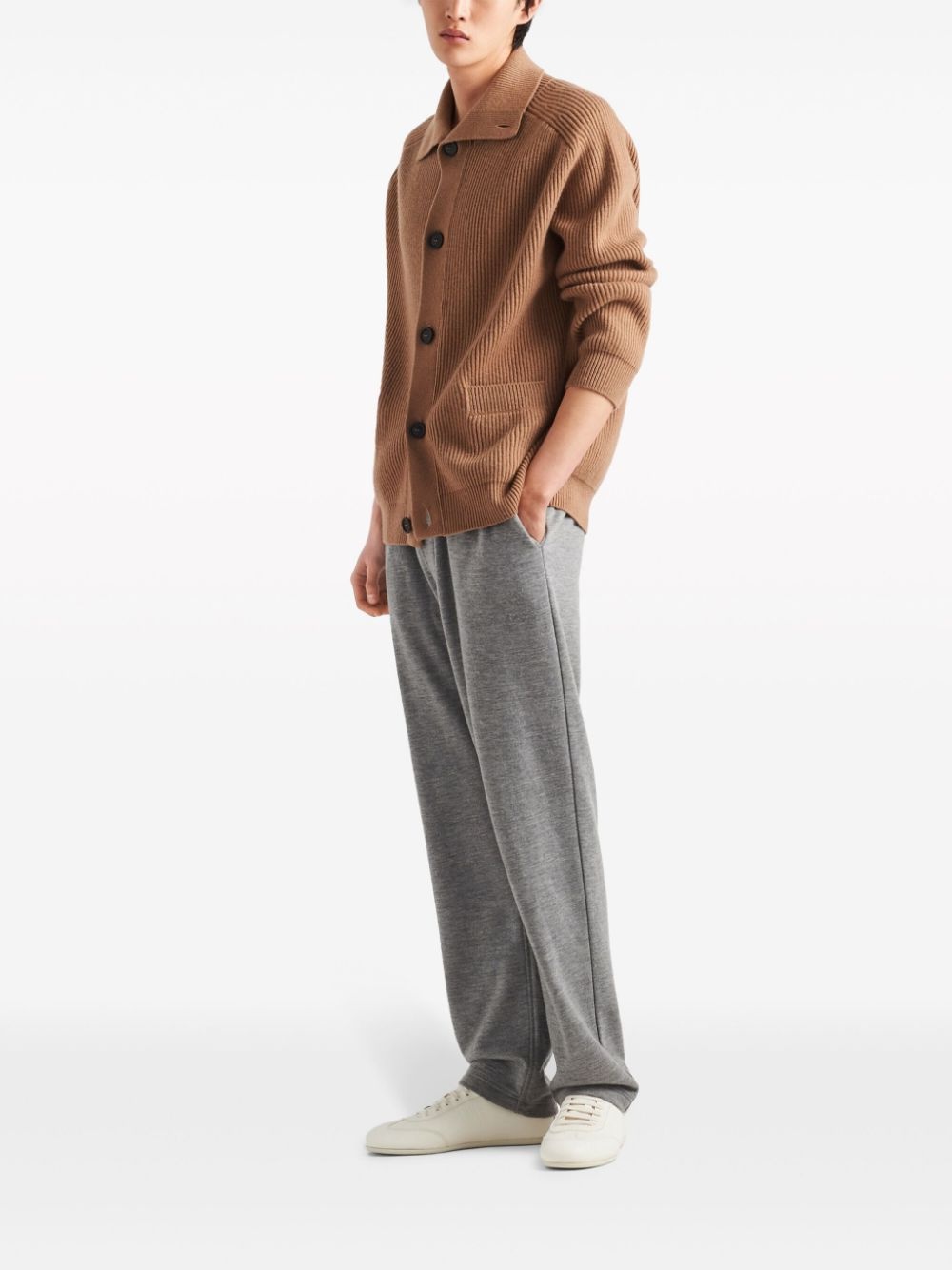 cotton track pants - 2