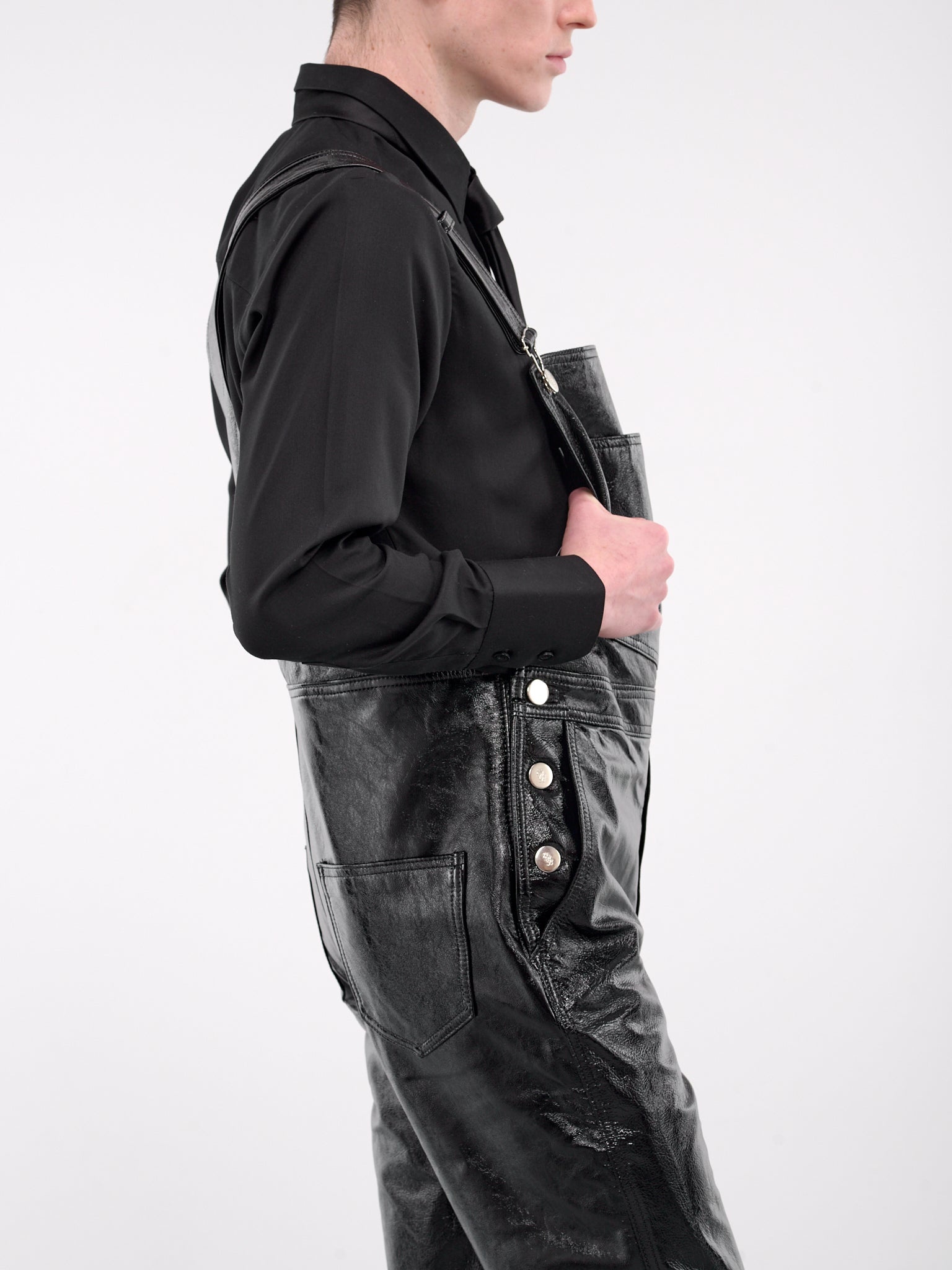Lamb Leather Overalls - 4