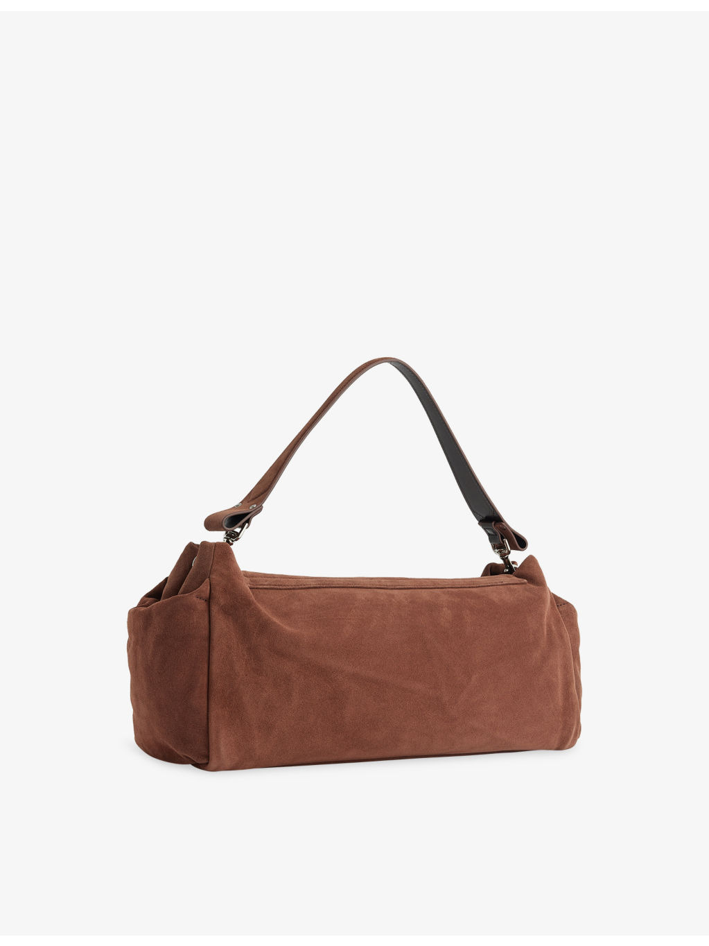 Hazel XL Suede Top Handle Bag - 3