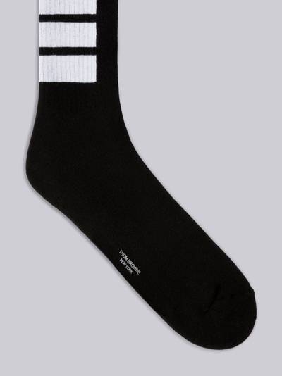 Thom Browne Athletic Terry Stitch 4-Bar Crew Socks outlook