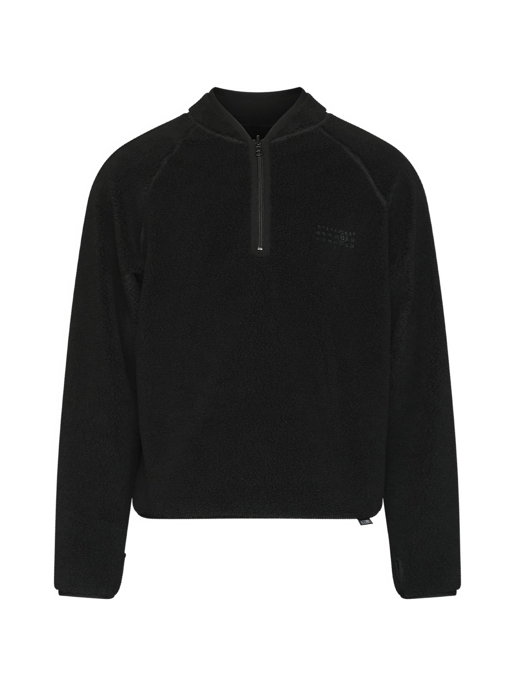 Mm6 Maison Margiela Reversible Teddy Fleece Sweatshirt - 1