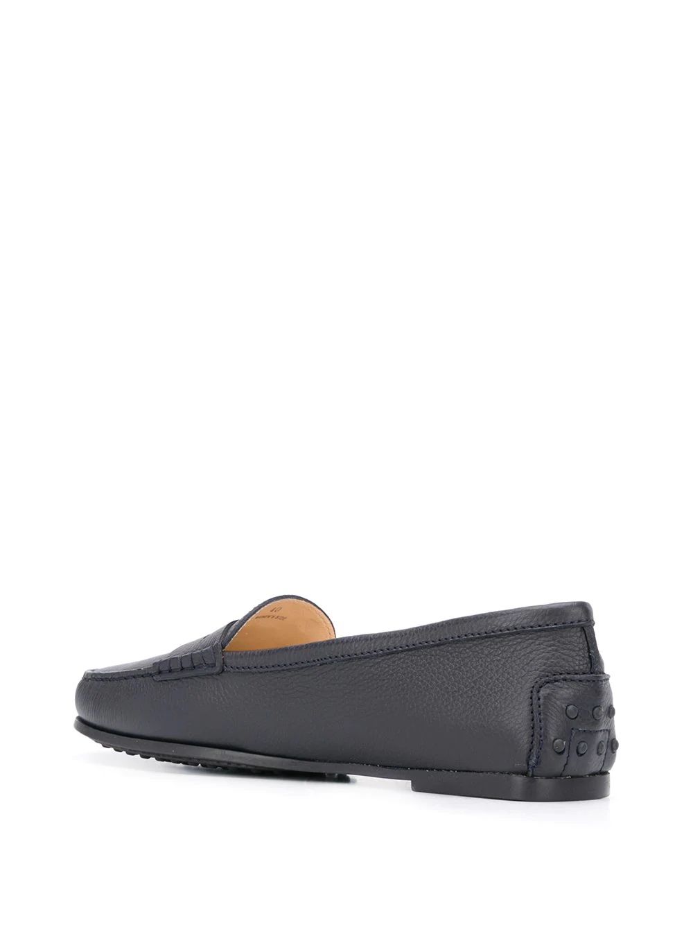 classic leather loafers - 3