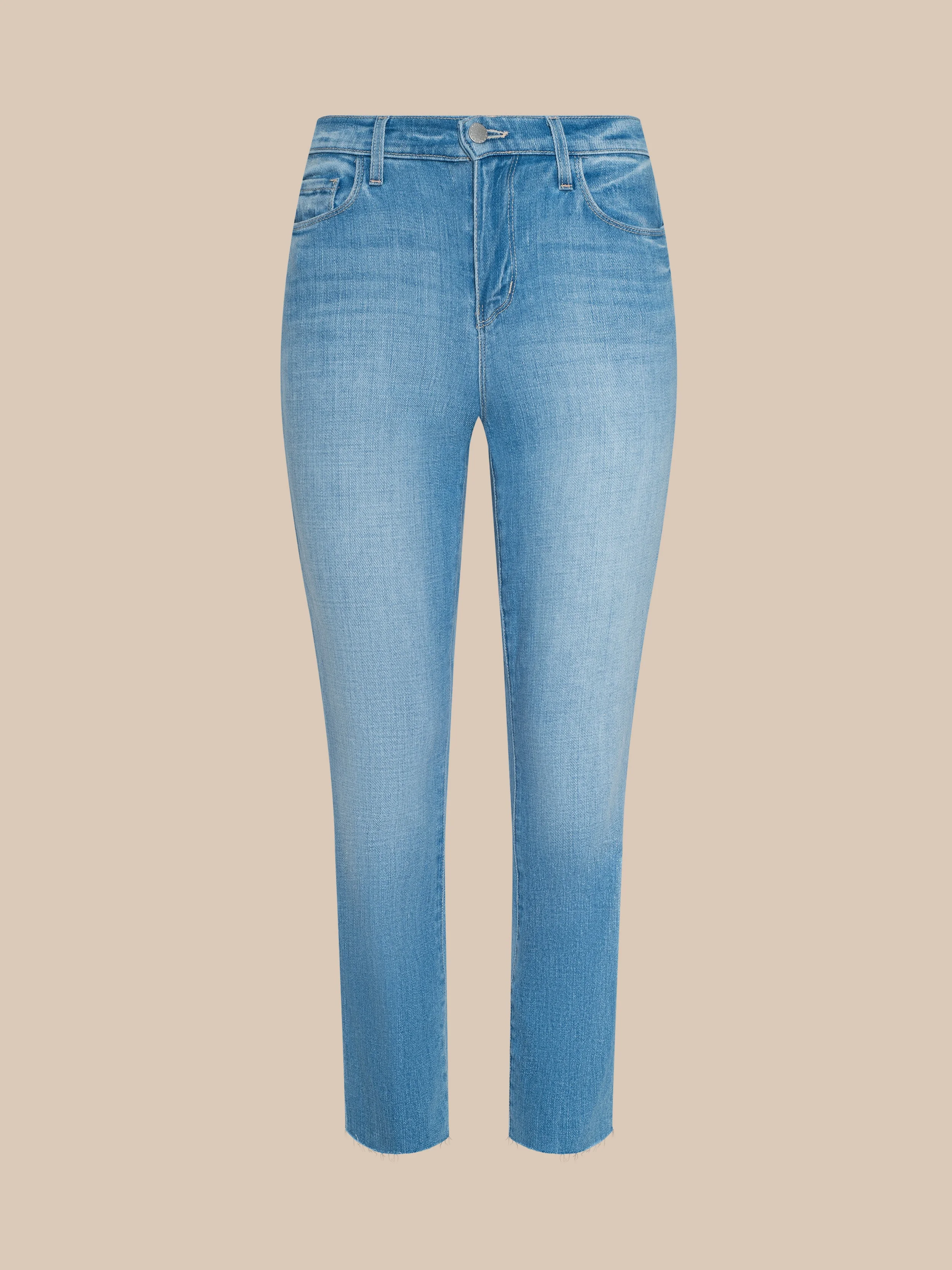 Sada Cropped Slim-Leg Jean - 1