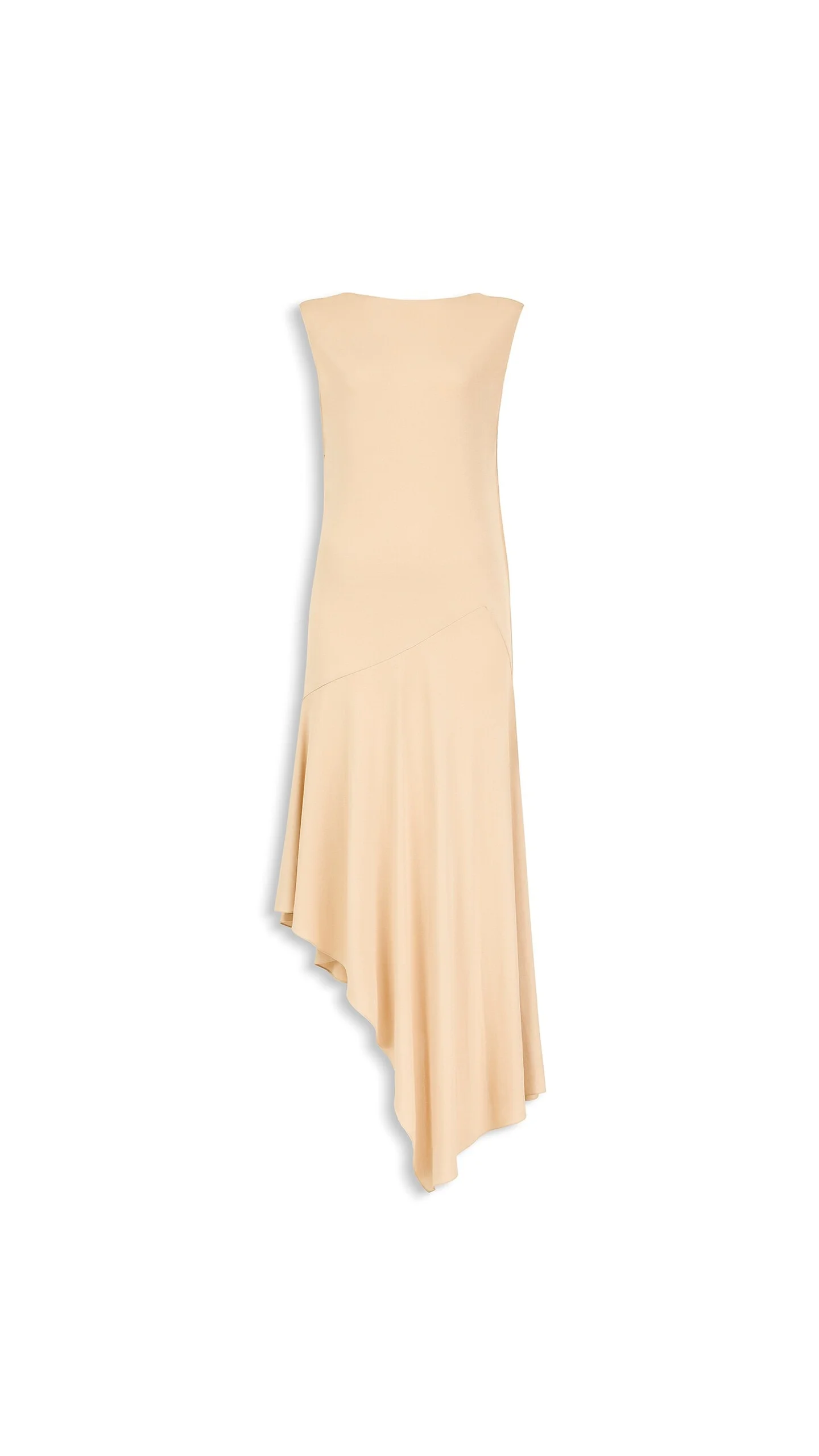 BACKLESS JERSEY CREPE DRESS - 1