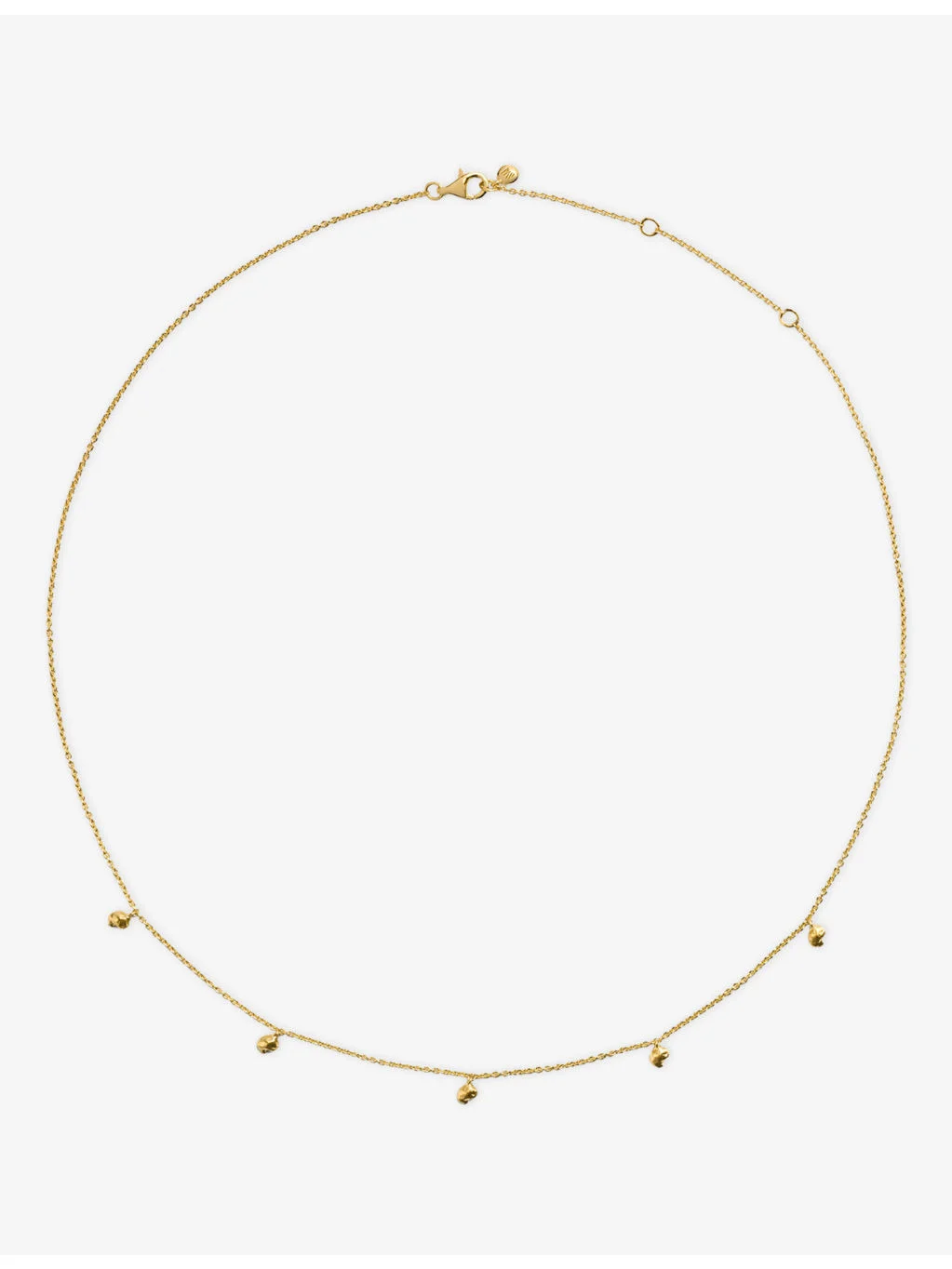 Fragments Asymmetric 18ct Yellow Gold-Plated Vermeil Sterling-Silver Chain Necklace - 1