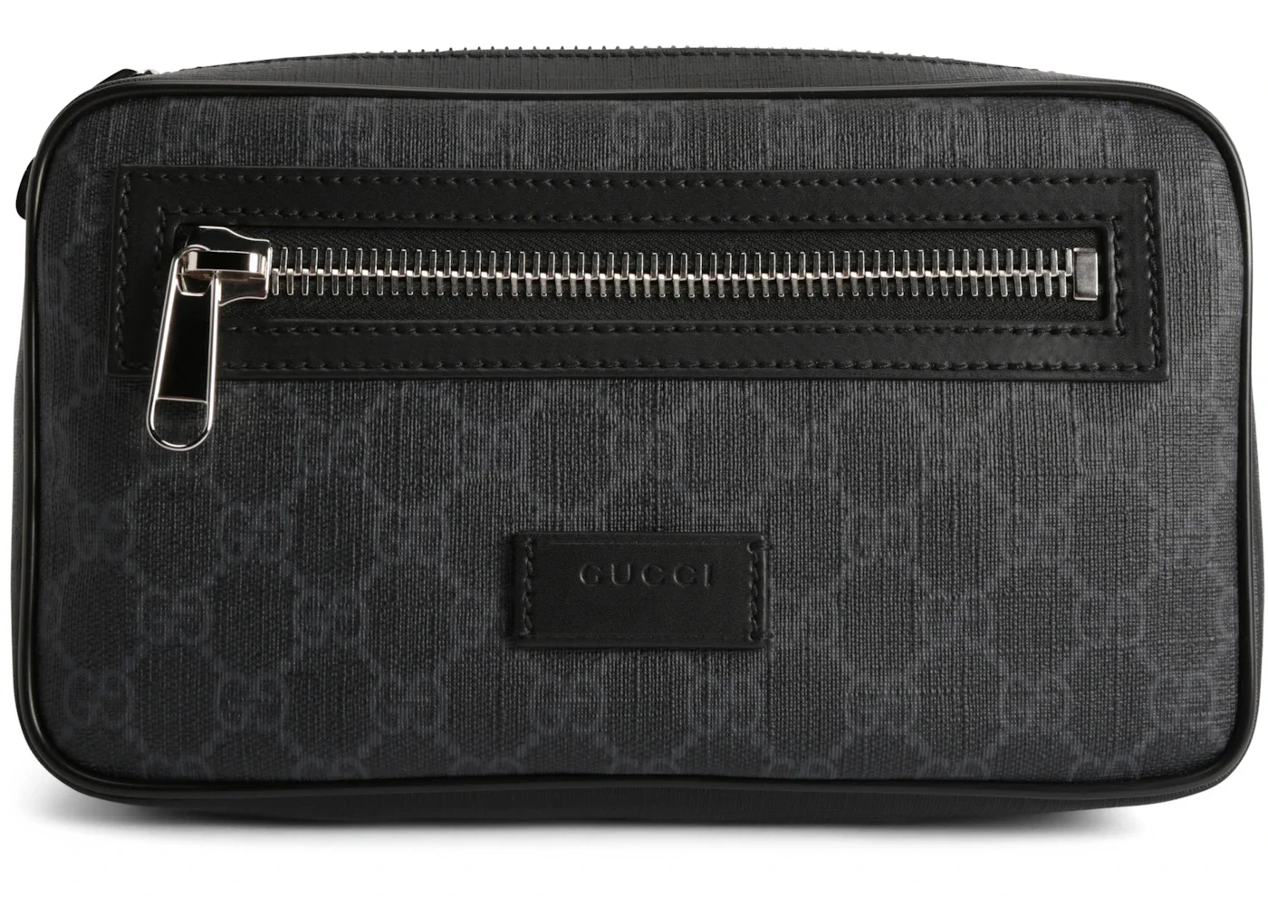 Gucci Waist Bag GG Supreme Soft Black/Grey - 1
