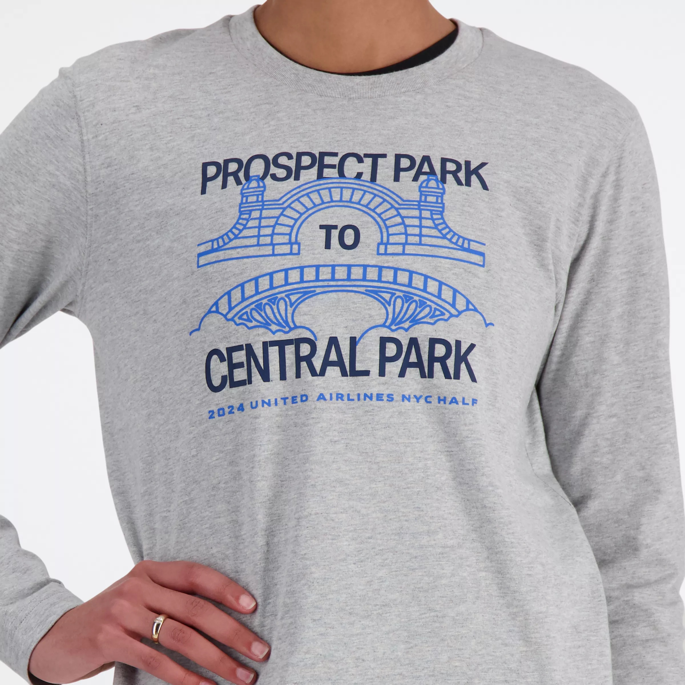 United Airlines NYC Half Graphic Long Sleeve - 4