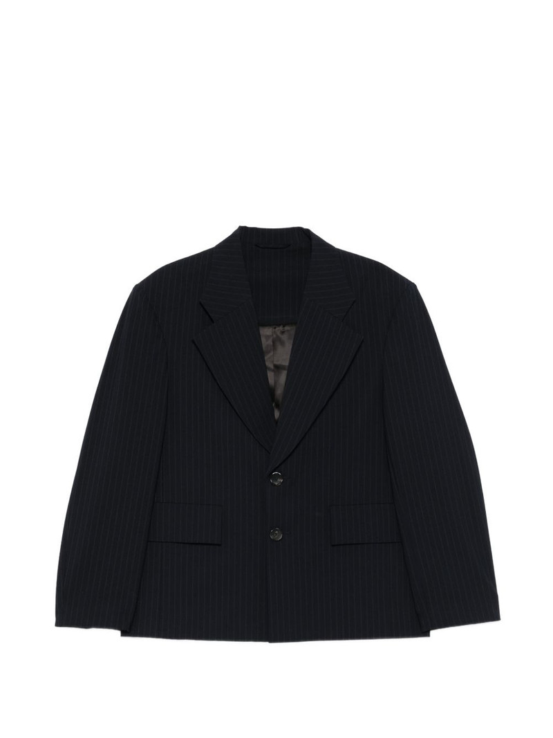 Somin pinstriped blazer 1