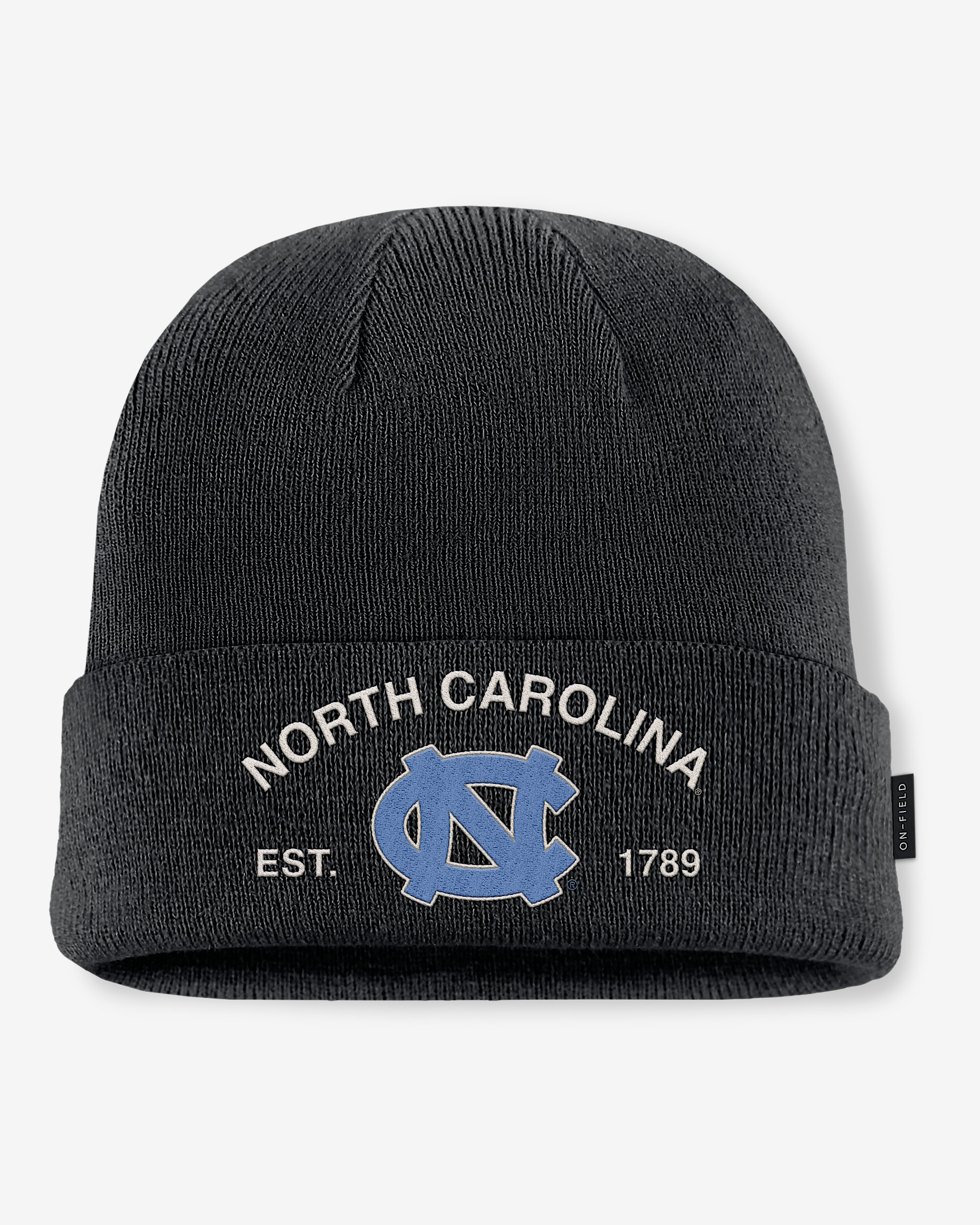 North Carolina 2025 Military Appreciation Men's Jordan Brand College Cuffed Beanie - 1