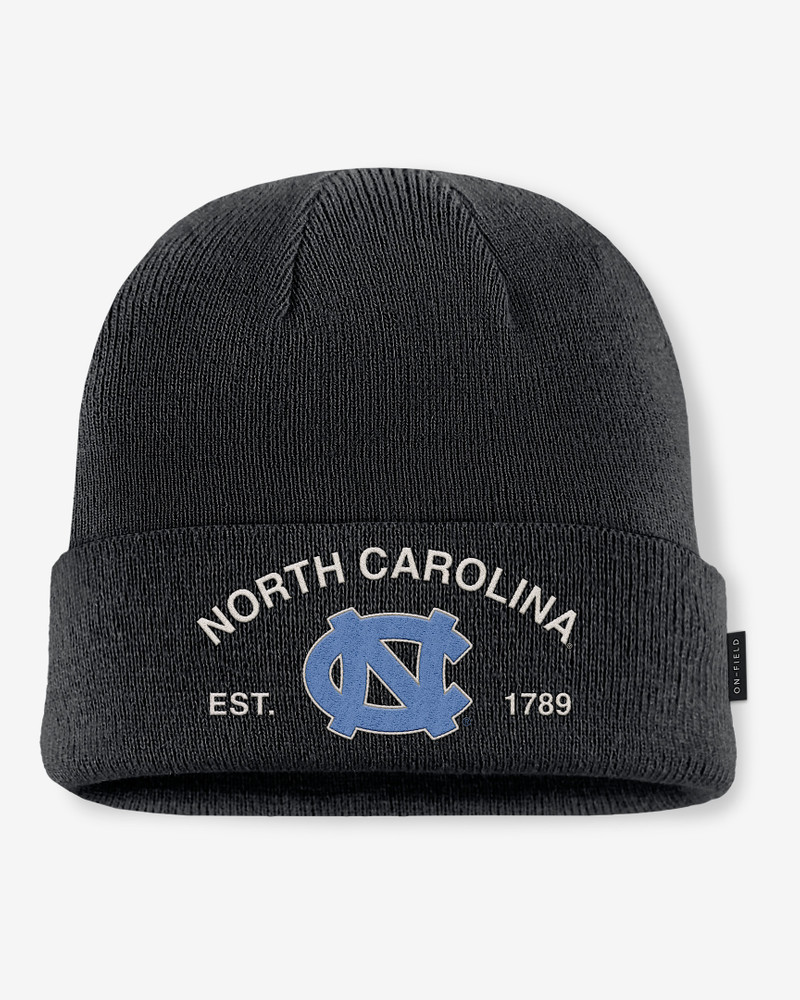 North Carolina 2025 Military Appreciation Men's Jordan Brand College Cuffed Beanie 1