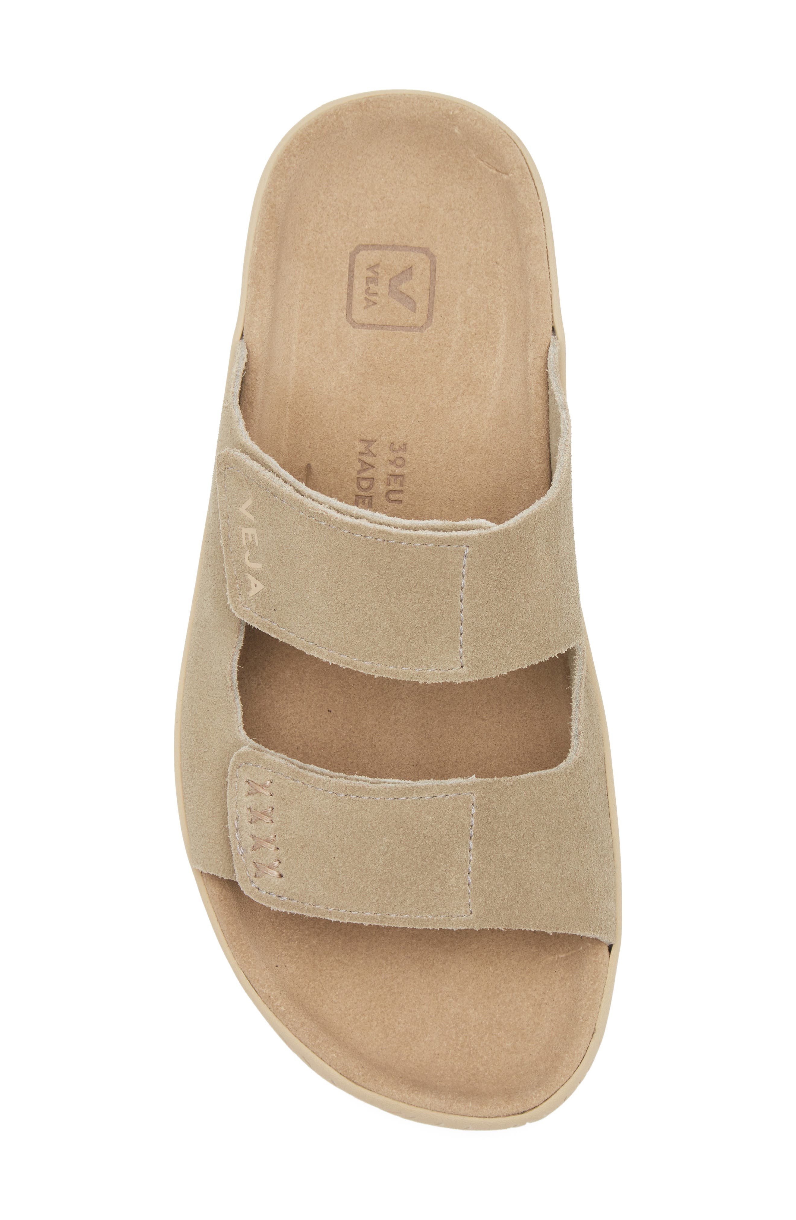 Veja Etna Slide Sandal in Taupe Almond at Nordstrom - 7
