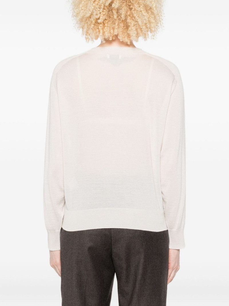 embellished crew-neck sweater 4