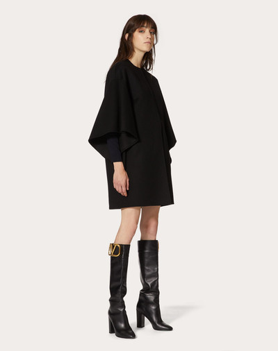 Valentino Double-Faced Compact Drap Cape outlook