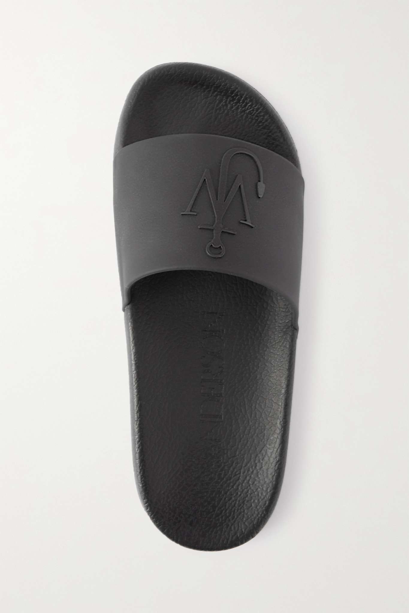 Logo-embossed rubber slides - 1