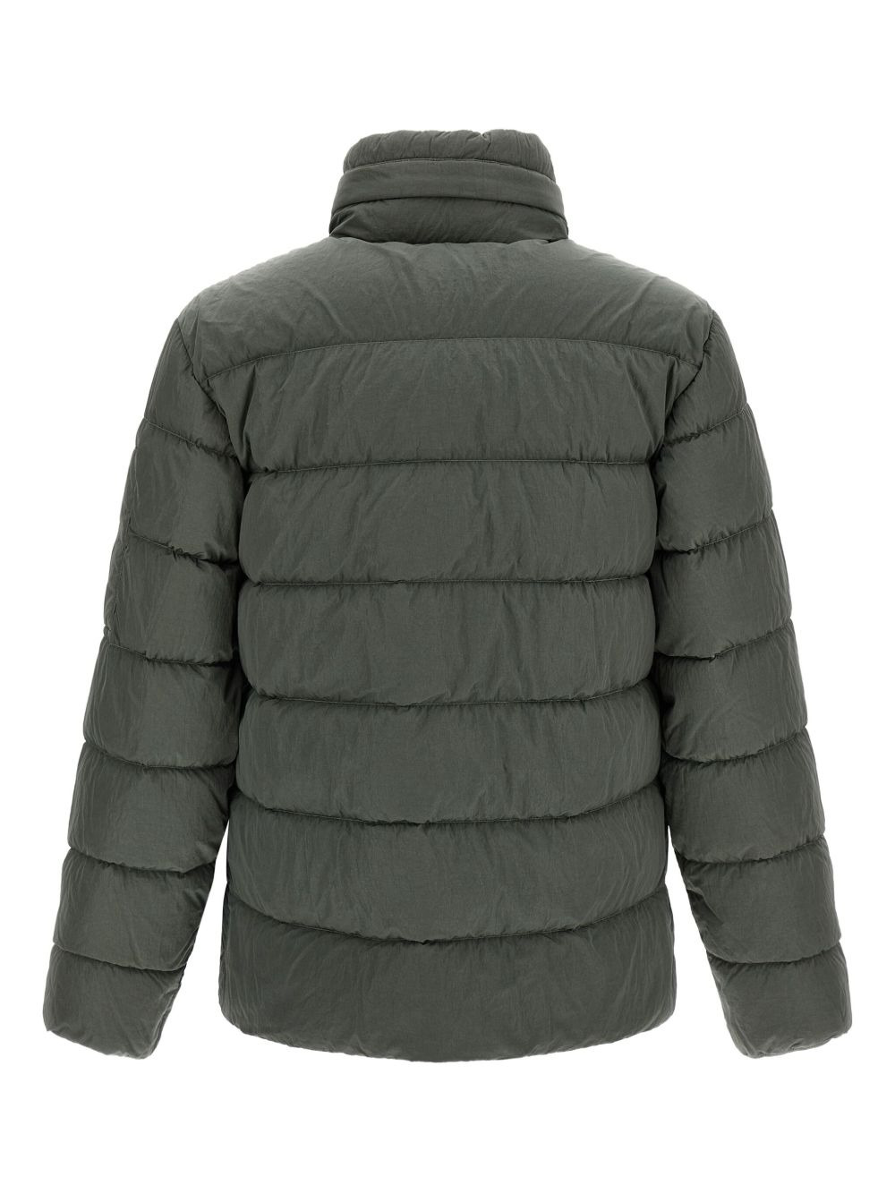 goose-feather padded quilted jacket - 2