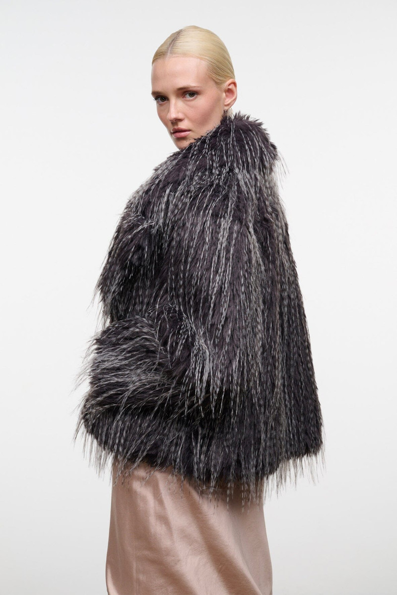 STAUD SOPRANO FUR JACKET PORCUPINE QUILL 3