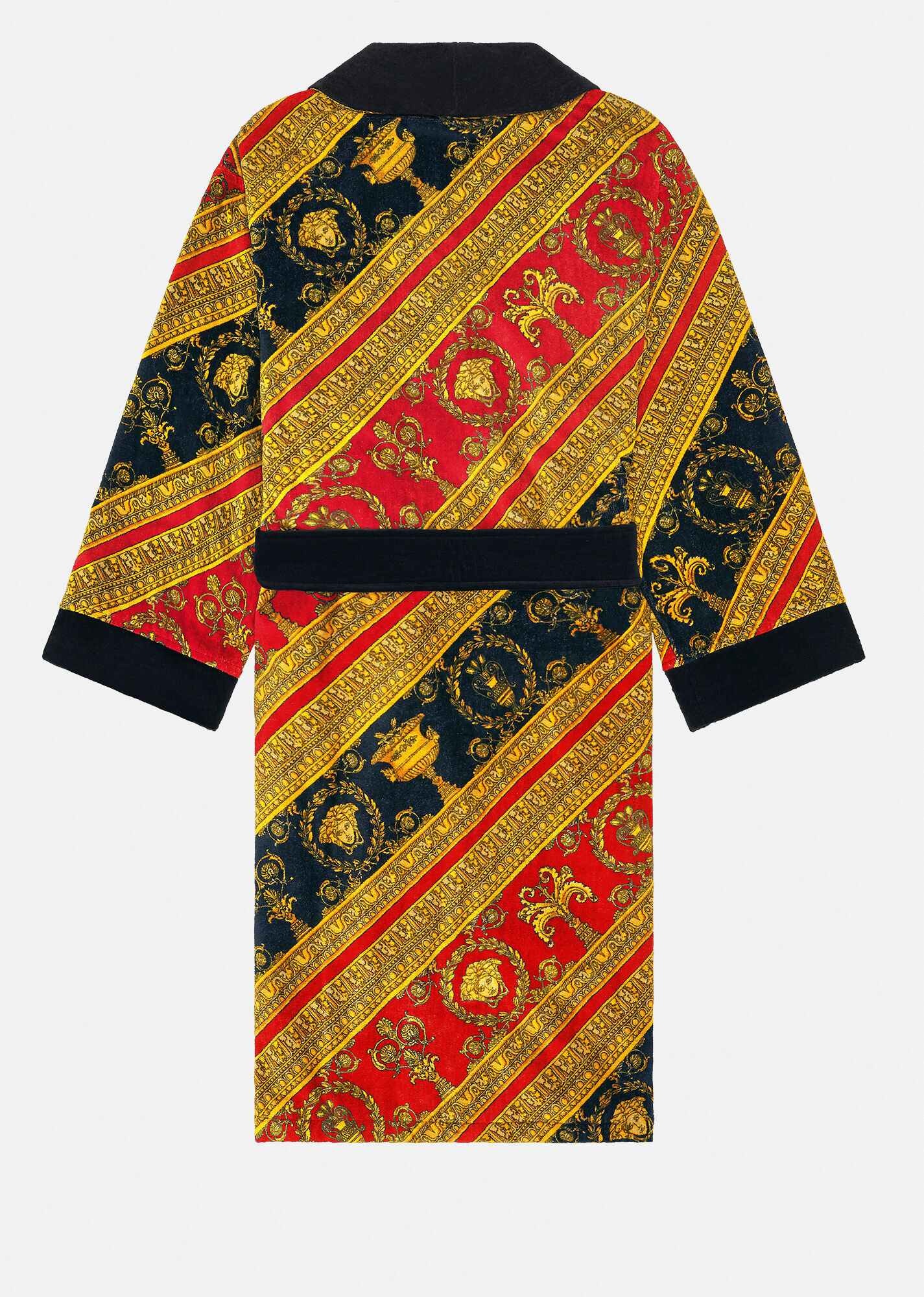 I ♡ Baroque Print Bathrobe - 3