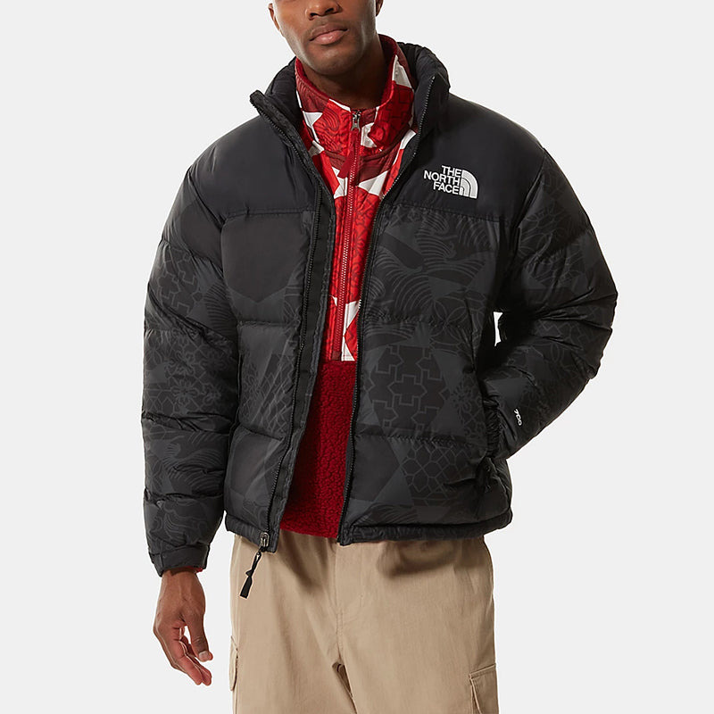 THE NORTH FACE 1996 Retro Nuptse IC Geo Tonal Print Jacket NF0A5IX4-3H3 - 5