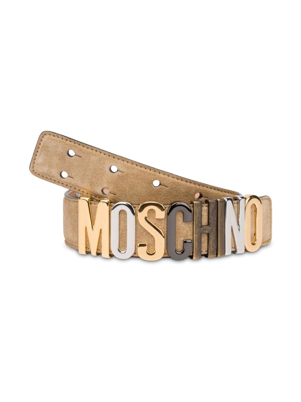 logo-lettering belt - 3