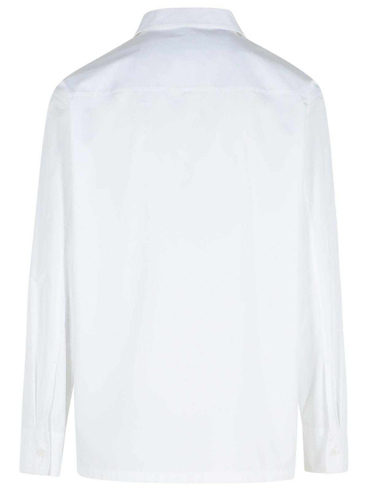 Jil Sander White Cotton Shirt Men - 3