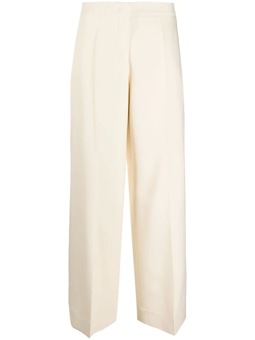 cropped tailored trousers - 1