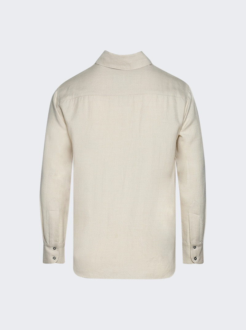 The Elder Statesman Pashimina Pocket Shirt Moth outlook