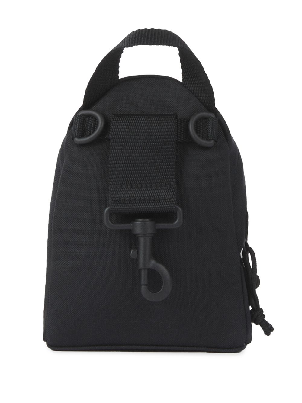 mini patch-detail crossbody backpack - 3