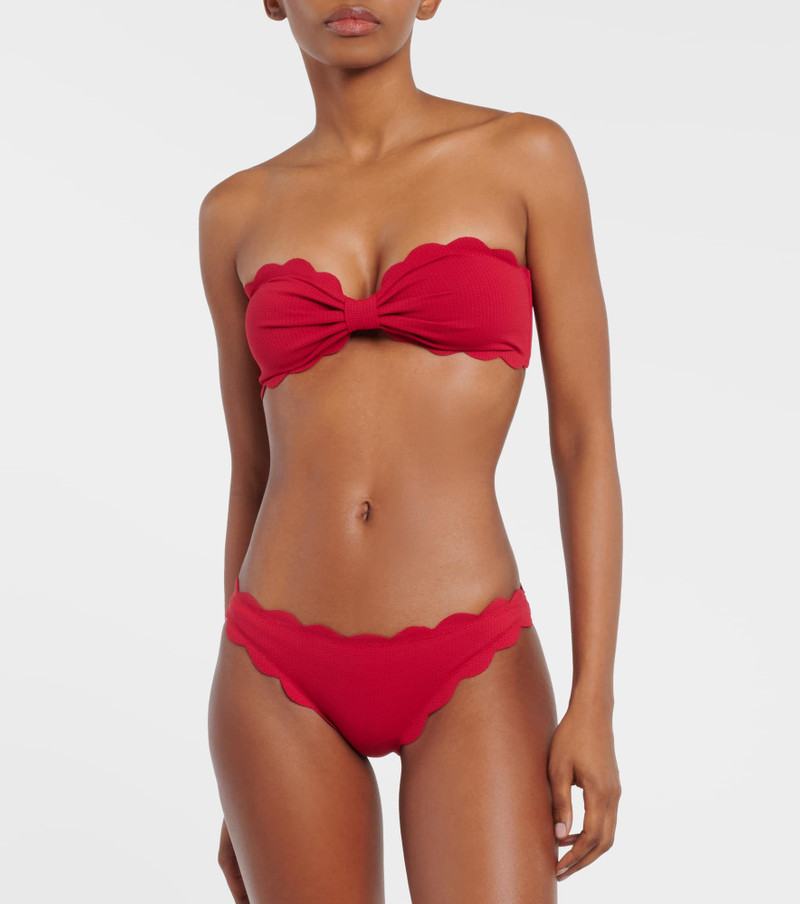 MARYSIA Antibes bandeau bikini top outlook